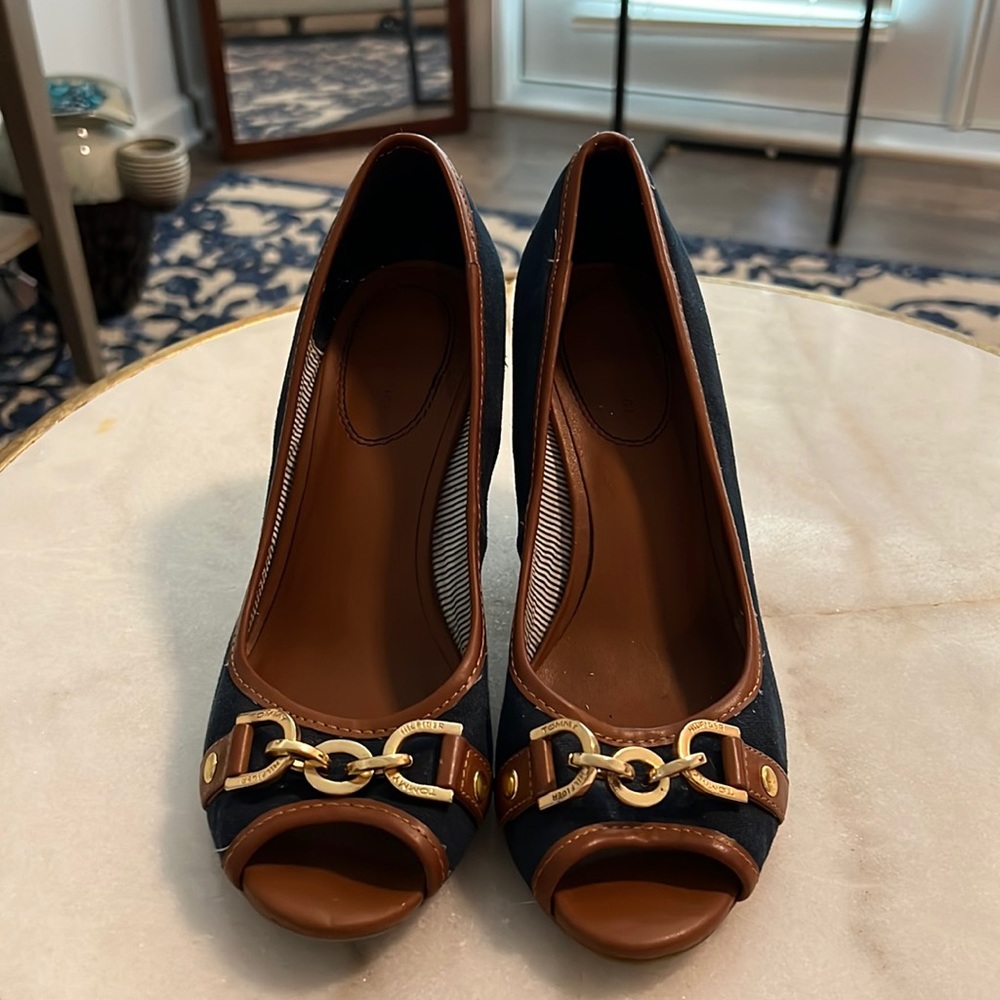 Tommy Hilfiger wedge shoes